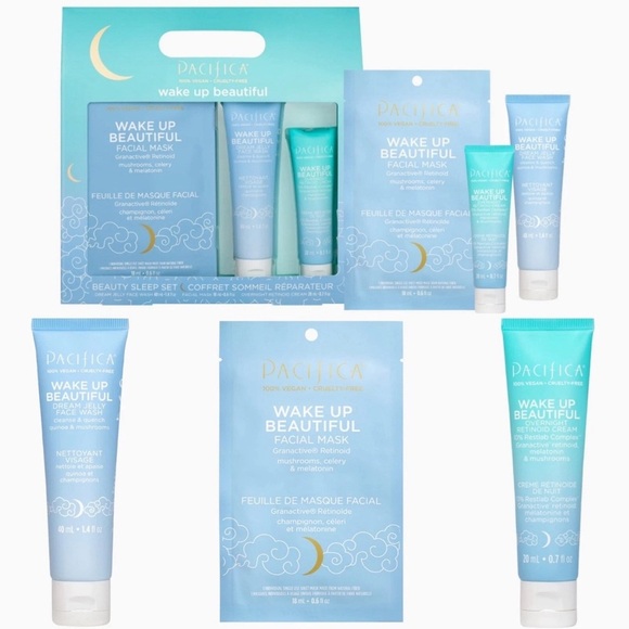 Pacifica WAKE UP BEAUTIFUL Beauty Sleep Set: Retinoid, Jelly Cleanser, Face Mask - Picture 3 of 3